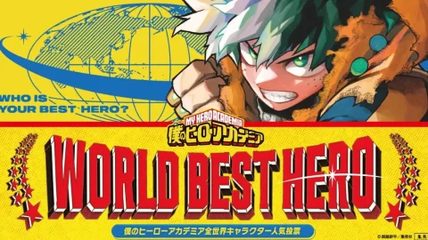 WORLD BEST HERO es la encuesta de My Hero Academia que coronará al héroe más popular entre la audiencia a través de una encuesta abierta a todos los fanáticos.