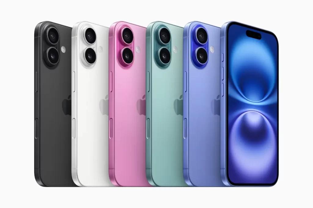 Apple iPhone 16 colores