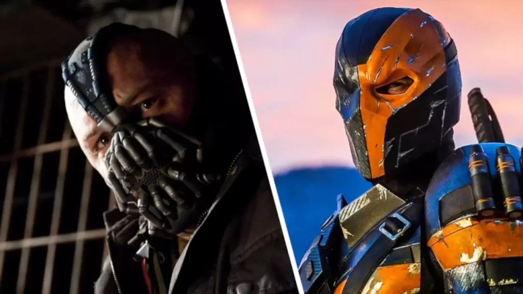 No solo Batman tiene películas sino también Bane y Deathstroke