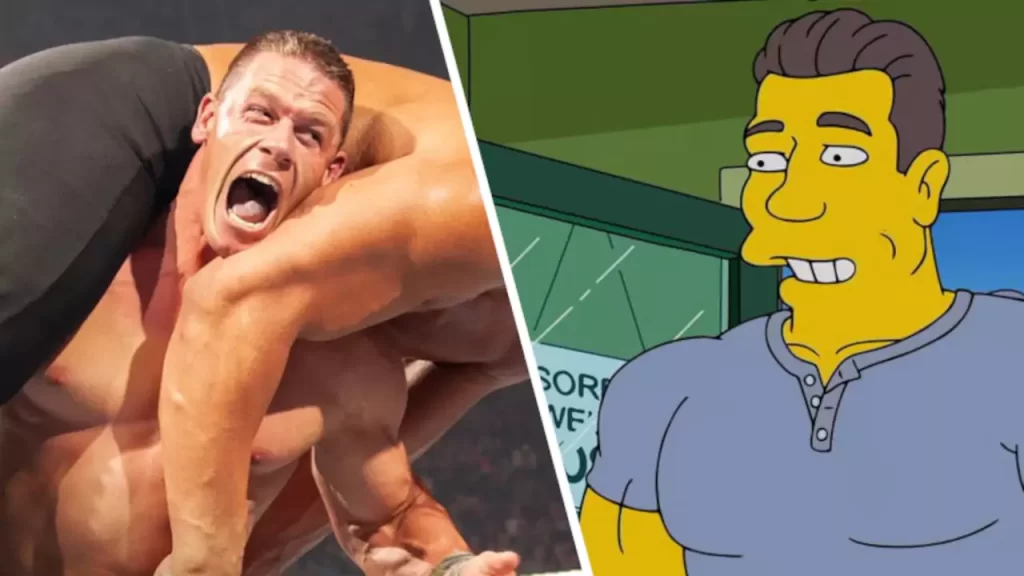 Los Simpson tienen a John Cena ayudando en el gran milagro de la vida
