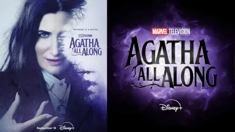 Fotograma y logo de Agatha en todas partes