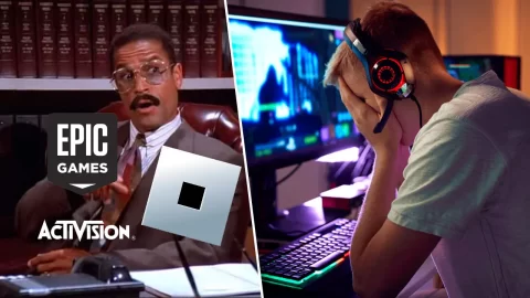 INtentaron demandar a Activision, Epic Games y Roblox por supuesta adicción a los videojuegos
