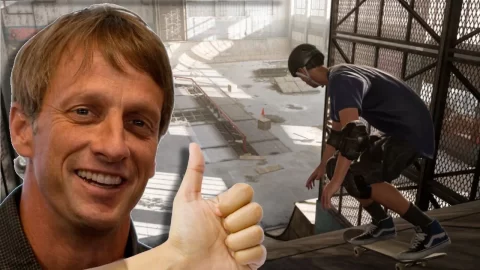Tony Hawk sigue jugando con el regreso de Pro Skater