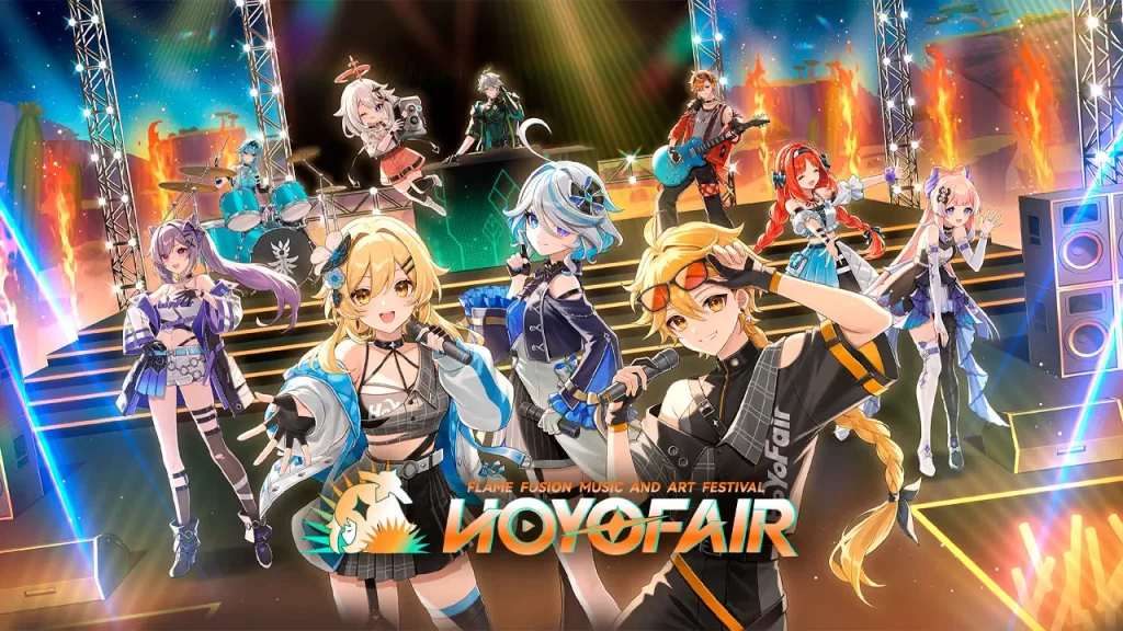 Genshin Impact - HoYoverse cuarto aniversario