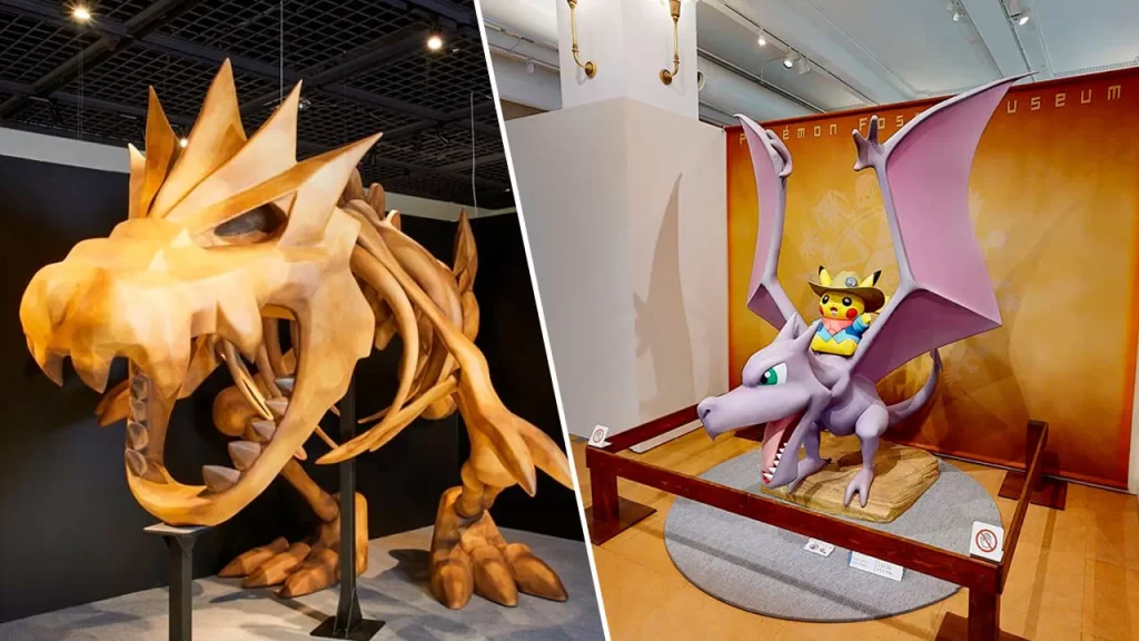 Museo de fósiles Pokémon