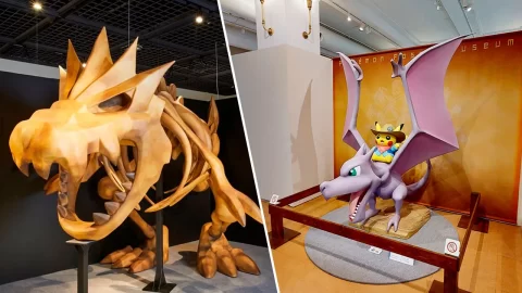 Museo de fósiles Pokémon