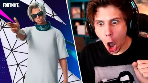 Rubuis se mostró sorprendido por un detalle en su skin de Fortnite