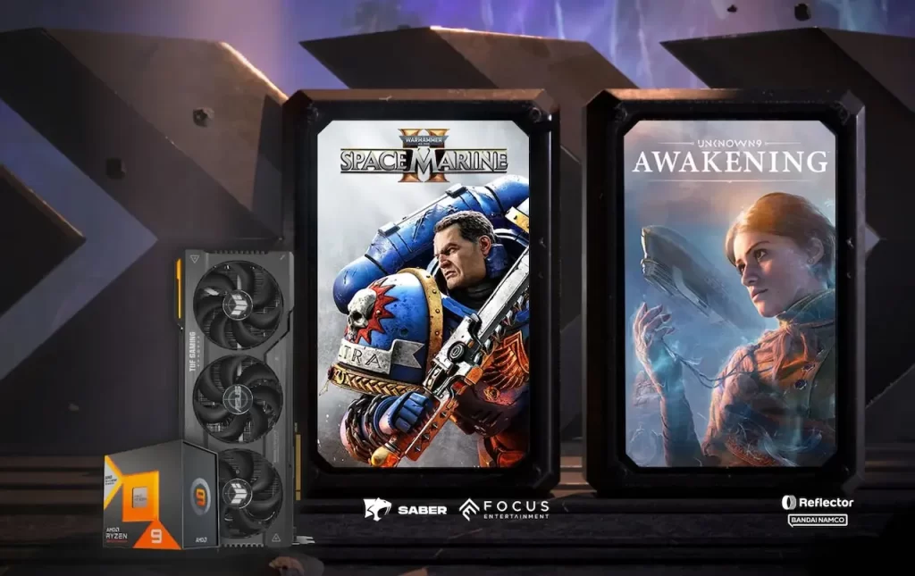 tarjeta gráfica ASUS de Warhammer 40000 Space Marine 2