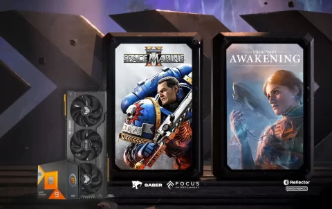 tarjeta gráfica ASUS de Warhammer 40000 Space Marine 2