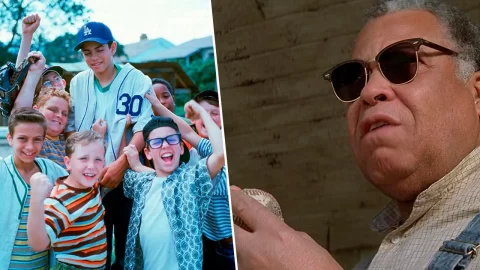 James Earl Jones en la película de The Sandlot