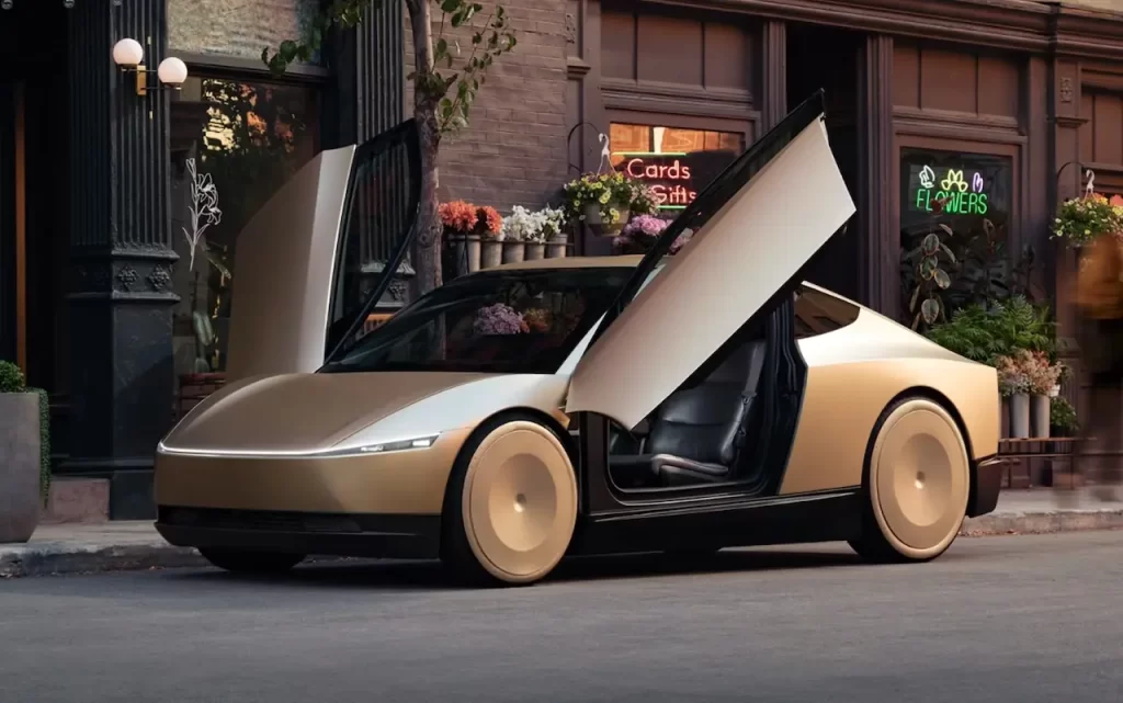 Cybercab carga sin cables