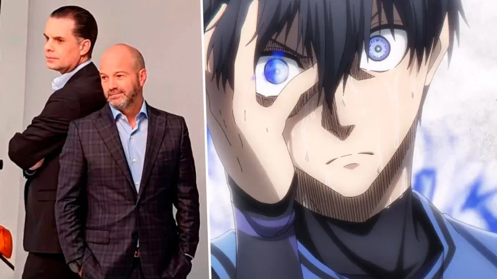 Christian Martinoli y Luios García promocionó Blue Lock