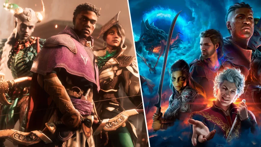 Dragon Age: The Veilguard es elogiado por Baldur¡s Gate 3