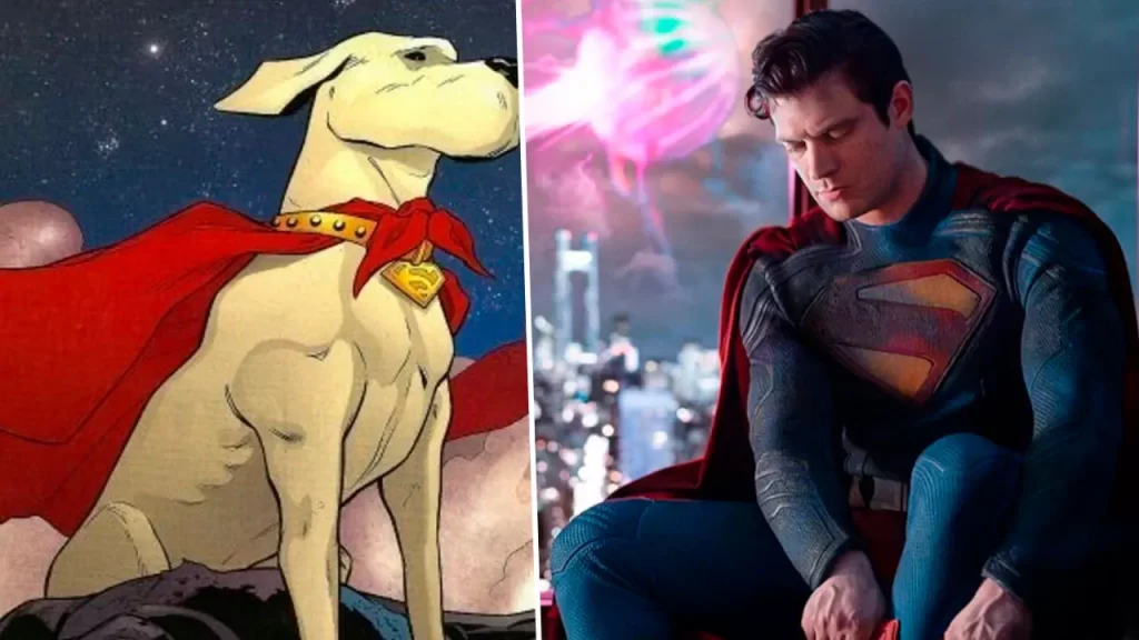 James Gunn presentó a Krypto en la película de Superman