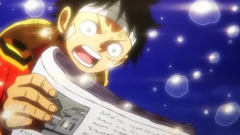 Fotograma Luffy en One Piece