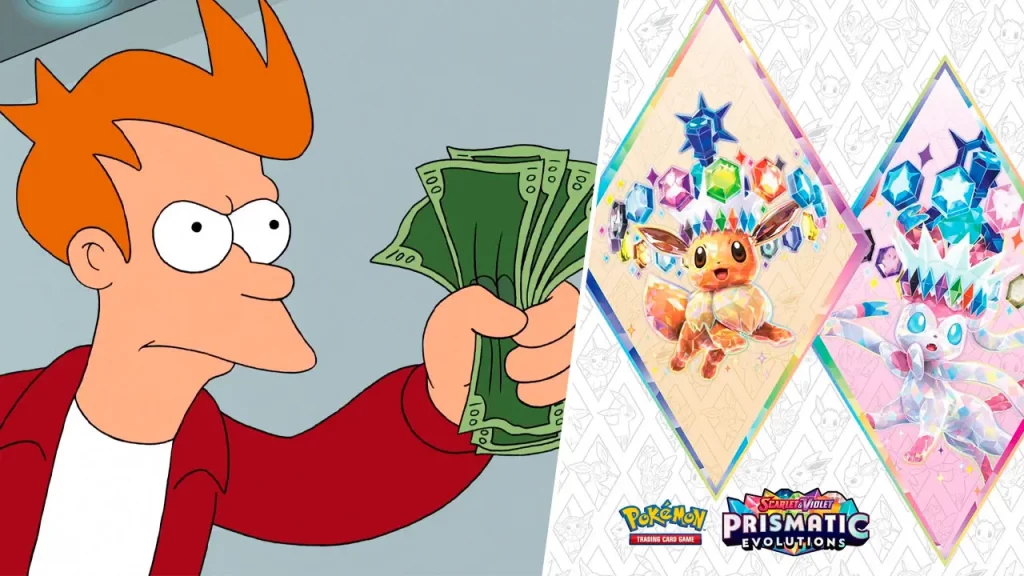 Pokémon TCG Escarlata y Púrpura Evoluciones Prismáticas