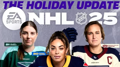 EA Sports NHL 25 se pone de manteles largos con la llegada de la Professional Women’s Hockey League