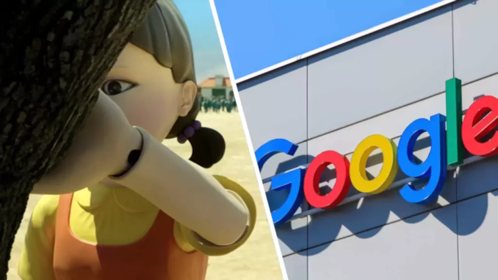 El Juego del Calamar y Google se unen para darte un juego muy divertido