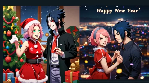 ¿Cómo celebrarían los personajes de shonen y shojo la Navidad y el Año nuevo 2025? Acá te lo comentamos.