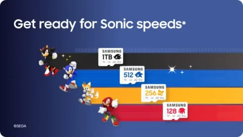 Sonic the Hedgehog PRO Plus microSD