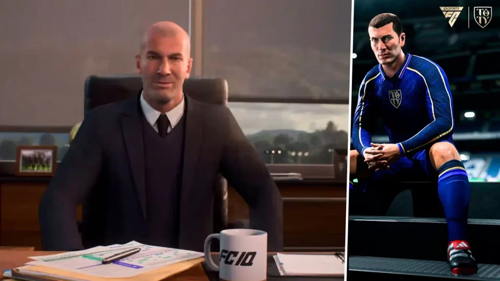 EA Sports FC 25 Celebra al TOTY con item de Zinedine Zidane
