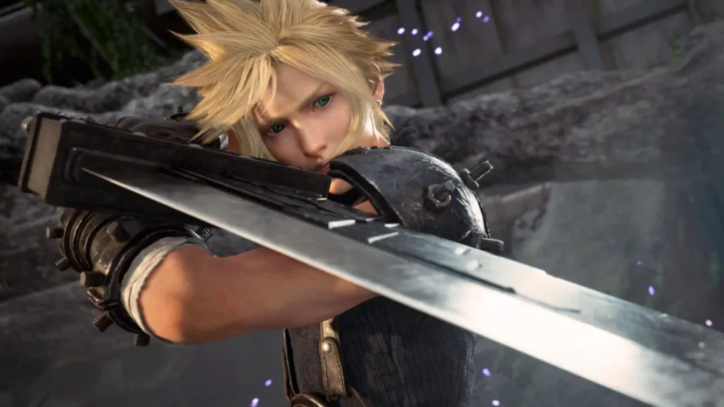 Cloud en la versioón de PC de Final Fantasy VII: Rebirth