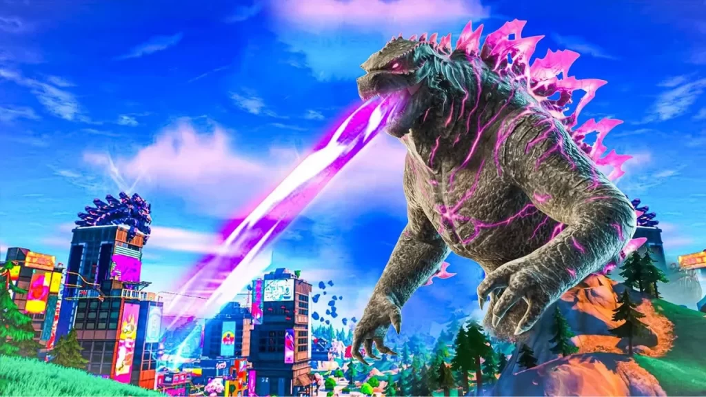 Godzilla en Fortnite