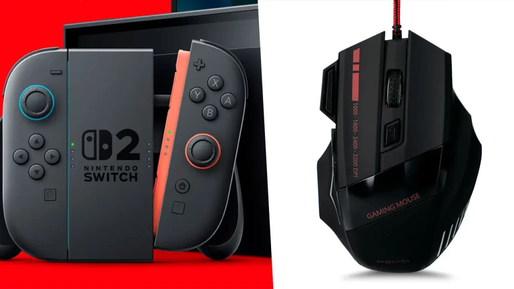 Control de Nintendo Switch 2 tendría funcionabilidad parecida a la de un mouse de PC
