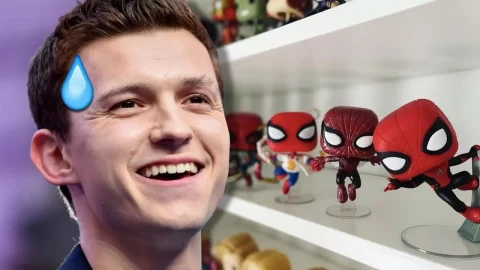 Tom Holland dice que coleccionó todos sus Funkos de Spider-Man, pero que le da pena exhibirlos