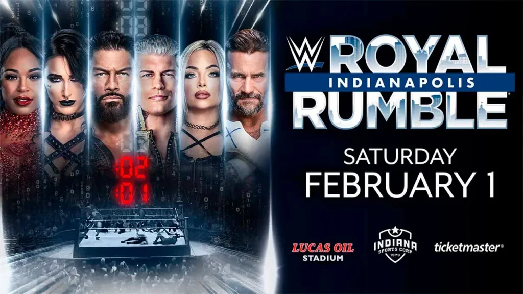 WWE Royal RUmble 2025 Poster