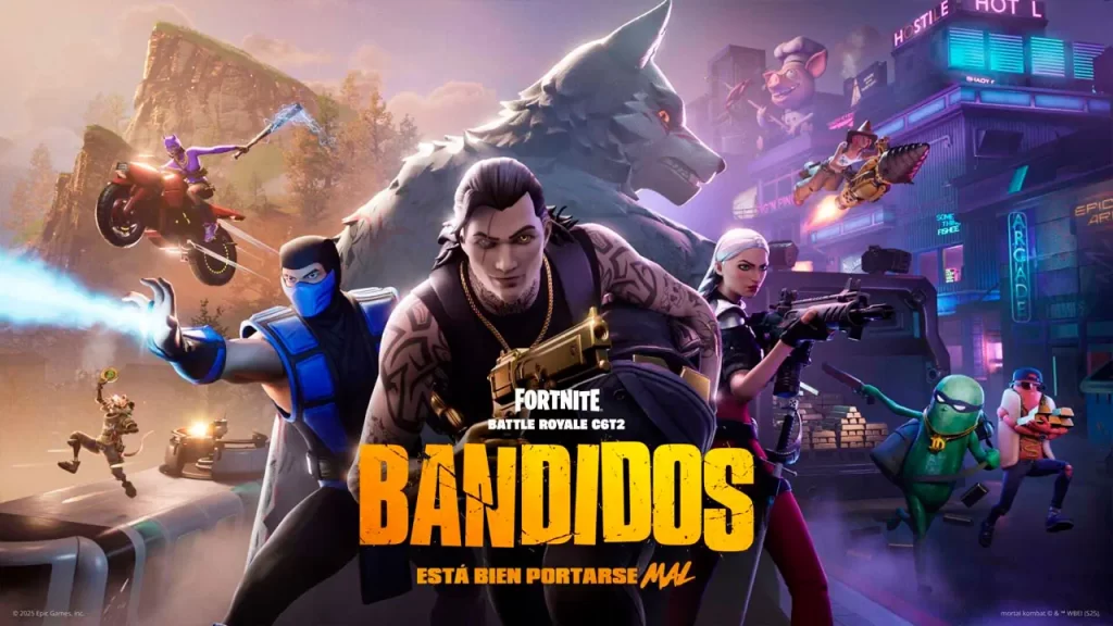 Fortnite: arranca la temporada 2 del capítulo 6 y se vienen robos en la isla con "Bandidos"