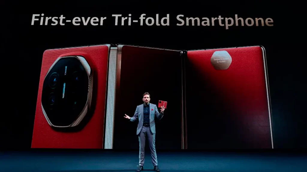 Huawei revela el primer smartphone plegable triple y con lo que vale te armas una compu gamer de gama alta