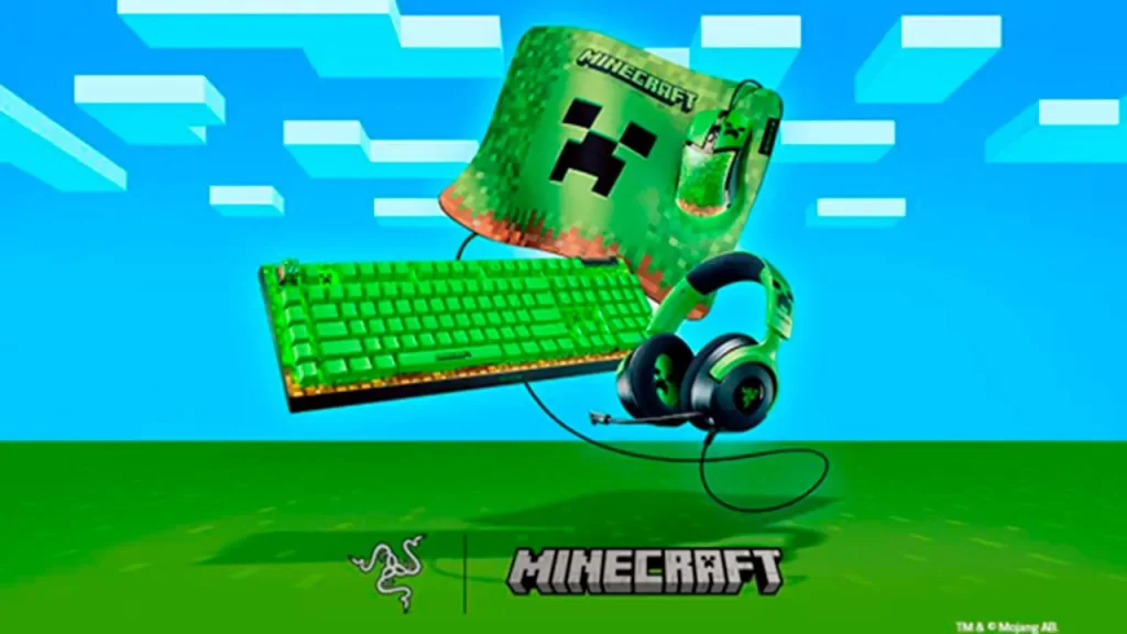 Tu cartera está en peligro: Razer tendrá colección de Minecraft