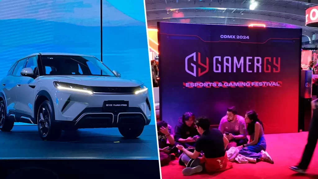 BYD se une al gaming en México con Telcel GAMERGY y UNIVERSITY Esports