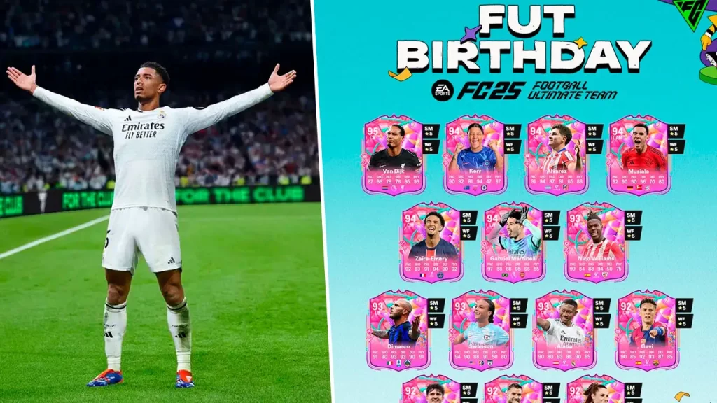 EA Sports FC 25 ahora presenta a su segundo equipo por los 16 años de FUT